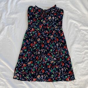 Sézane Floral Strapless Dress Sz 6